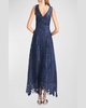 Miuccia Eyelet-Embroidered Maxi Dress