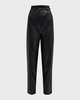 Analise Vegan Leather Cropped Pants