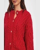 Amelie Cable-Knit Cardigan