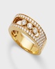 Move Joaillerie 18K Yellow Gold Pavé Diamond Ring