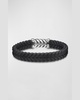 9mm Men's Chevron Rubber Bracelet