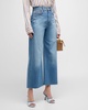 Taylor Cropped High Rise Wide-Leg Jeans