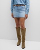 The Vagabond Denim Mini Skirt