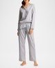 Striped Sleep and Lounge Pajama Set