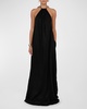 Yoko Backless Halter Maxi Dress