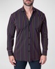 Men's Einstein Neon Stripe Sport Shirt