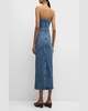 Frenchie Strapless Denim Tube Dress