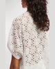 Gerb Lace-Back Organic Cotton T-Shirt