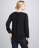 Blair Sculptural-Sleeve Rib Knit Cardigan