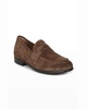 Men's Silas Suede Penny Loafers