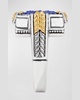 Men's Two-Tone Lapis Signet Ring