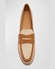 Carter Bicolor Penny Loafers