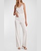 Preston High-Rise Wide-Leg Crepe Pants