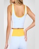 Indie Colorblock Cropped Tank Top