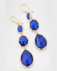 Rock Candy Small Crazy 8s Lapis Doublet Earrings in 18K Gold