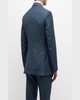 Men's Solid Wool Suit