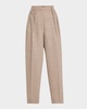 Emmett Double-Pleated Tapered Wool Pants