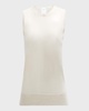 Cashmere Sleeveless Shell