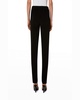 Mike Split-Hem Crepe Pull-On Pants