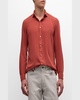 Men's Garment-Dyed Lyocell Sport Shirt