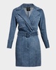 Gianna Belted Denim Dress