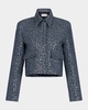 Perla Sequined Crop Jacket