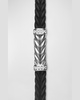 9mm Men's Chevron Rubber Bracelet