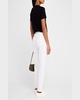 Cropped Stretch Crepe Skinny Pants