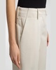 Amara Cotton Twill Suiting Cropped Pants 