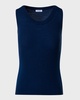 Crewneck Cotton Rib Tank Top