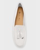 Leather Tassel Moccasin Driver Loafers