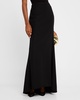 A-Line Maxi Skirt with Train