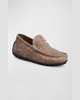 Men's Xane Suede Driver Loafers