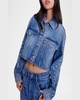 Bromessa Embellished Crop Denim Jacket