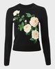 Floral Intarsia Wool Sweater