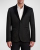 Men's Skull Jacquard Blazer