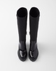 Re-Nylon knee-high boots