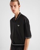 Re-Nylon pique polo shirt