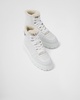 logo-plaque high-top sneakers