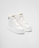 logo-plaque high-top sneakers