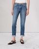 Dre Low-Rise Slim Boyfriend Ankle Jeans