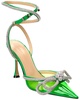 Mach & Mach Double Bow Vinyl & Leather Pump