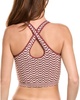 Spiritual Gangster Athena Seamless Jacquard Crop Tank