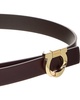 Ferragamo Gancini Torchon Reversible & Adjustable Leather Belt