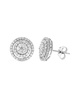 Silver 1.00 ct. tw. Lab-Grown Diamond Studs