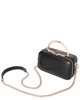 Tiffany & Fred Paris High Gloss Leather Top-Handle Crossbody