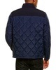 Cole Haan Diamond-Quilted Mixed Media Jacket