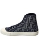 FENDI Domino FF Canvas High-Top Sneaker