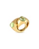 Pomellato 18K Peridot Interlocking Ring