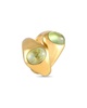 Pomellato 18K Peridot Interlocking Ring